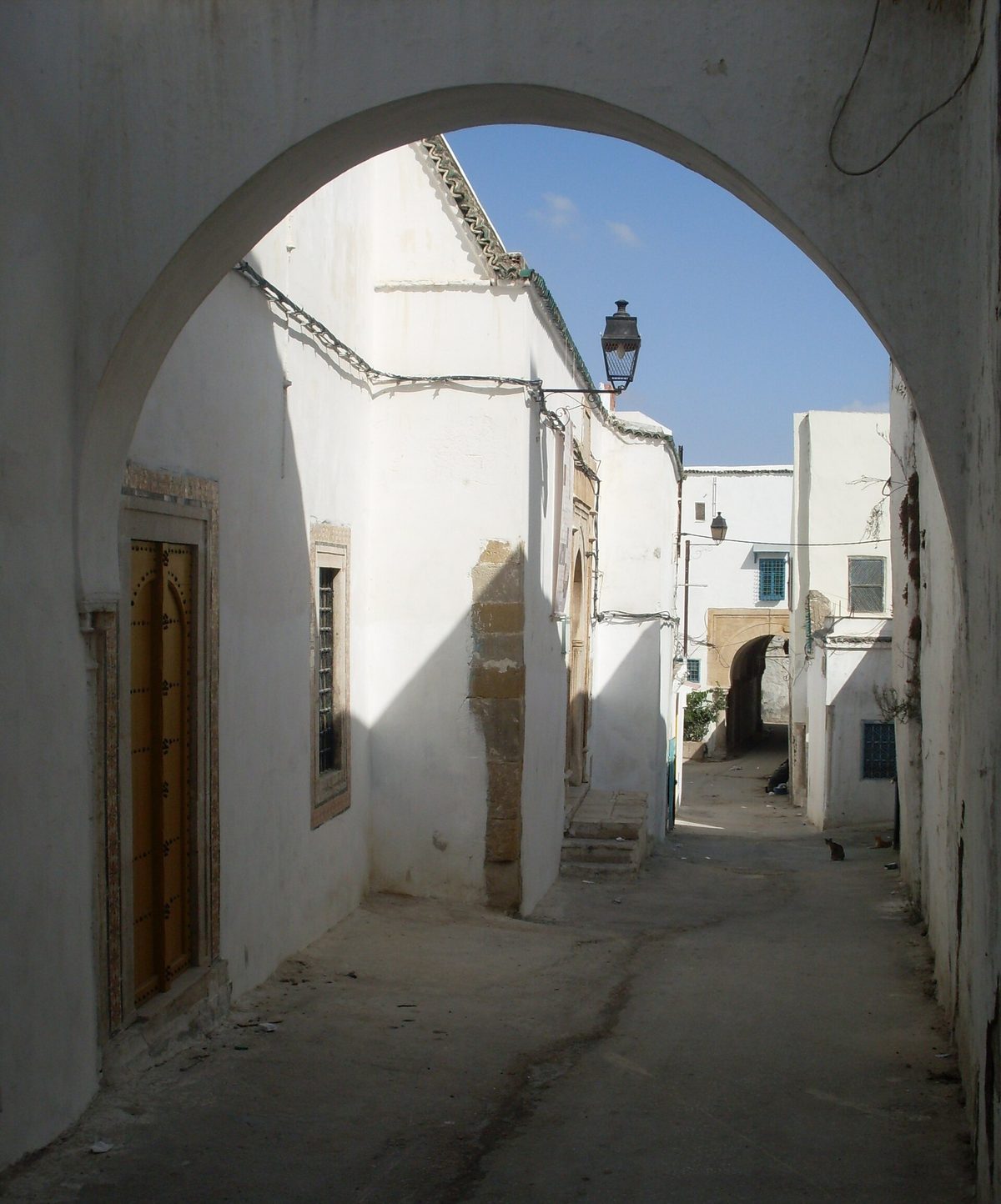 A street in the medina of Tunis