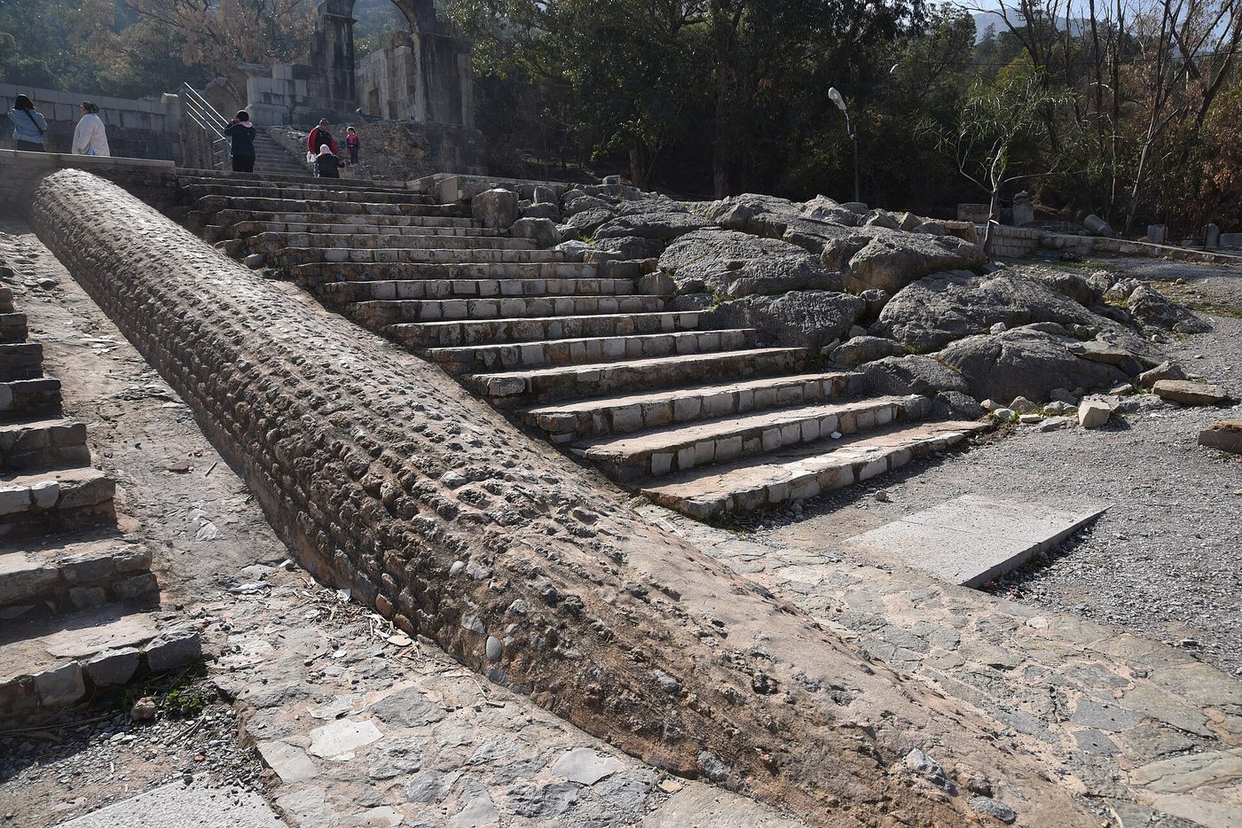 The Roman Temple of Water at Zaghouan, the mountain spring that fed the aqueduct to Carthage