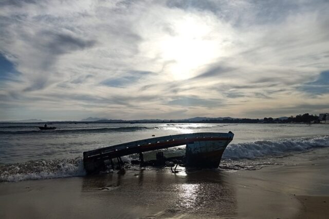 The warm Mediterranean beach at Hammamet, Tunisia, at its best from June to October