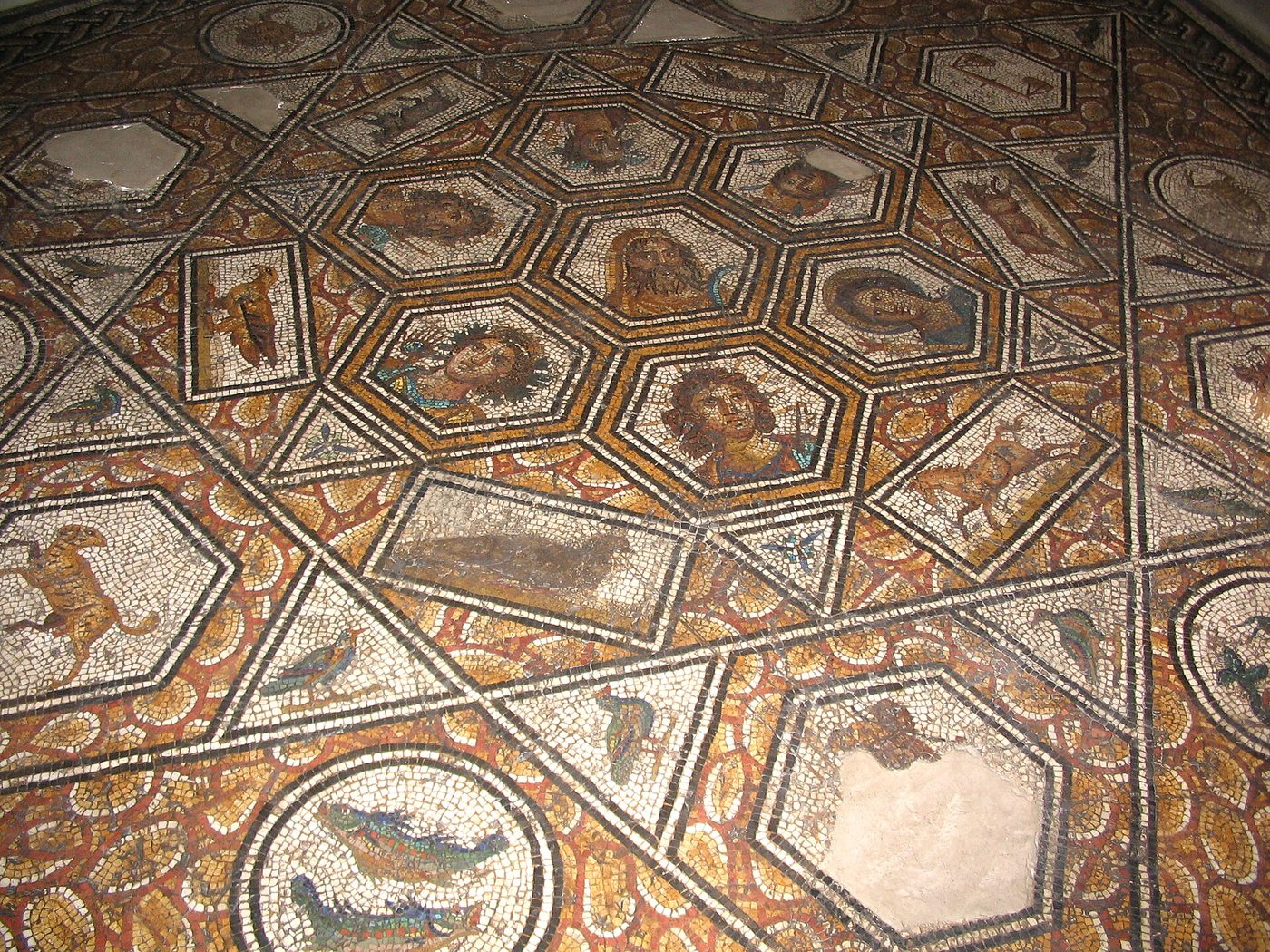 A Roman mosaic in the Bardo Museum, the one indoor stop worth booking a weekend around